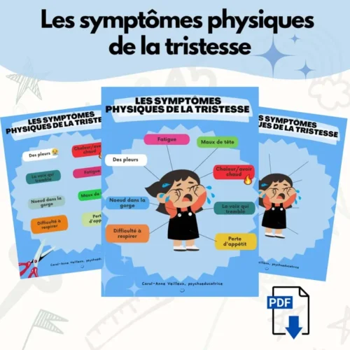 Symptômes physiques de la tristesse