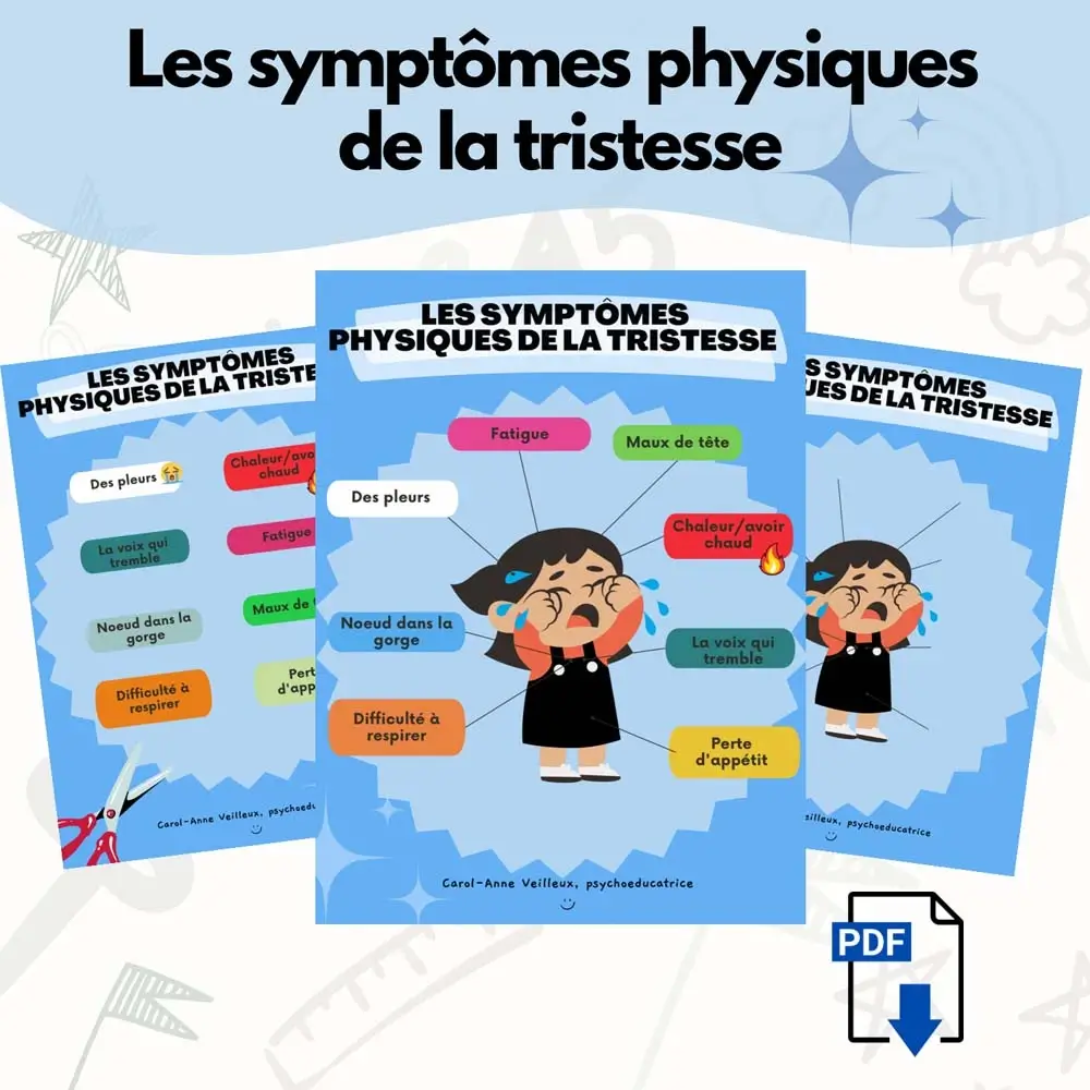 Symptômes physiques de la tristesse