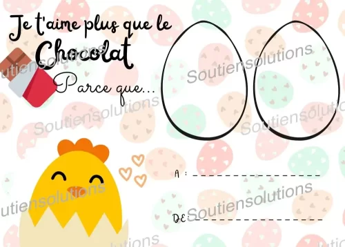 Carte-de-Pâques-Poussin - soutiensolutions