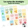 16 Cartes de stratégies de gestion des émotions