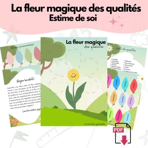 La fleur magique des qualités