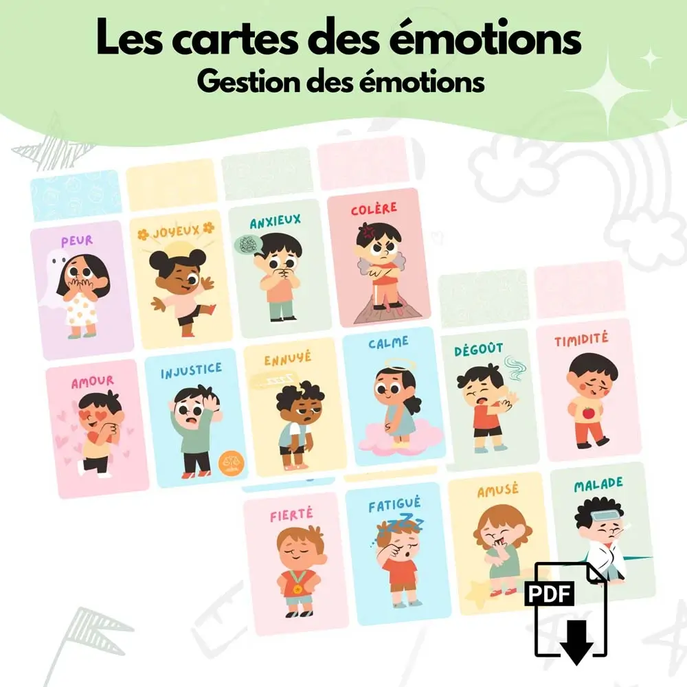 Les cartes des émotions