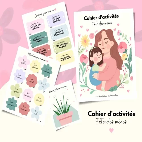 Cahier activités fête des mères - Soutiensolutions