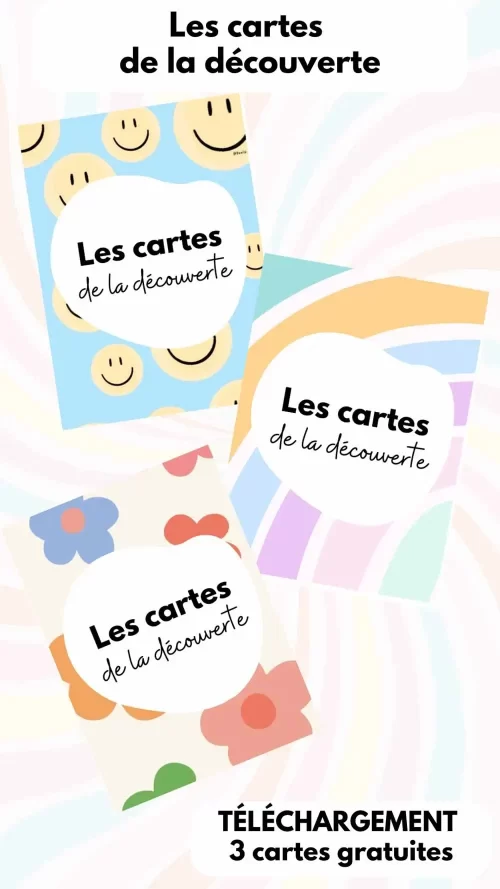Découverte - 3 cartes gratuites