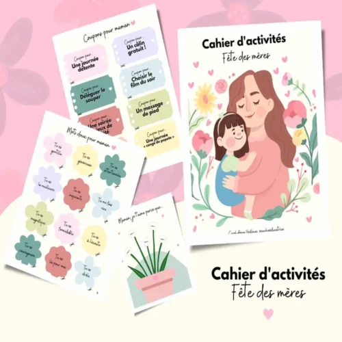Cahier activités fête des mères