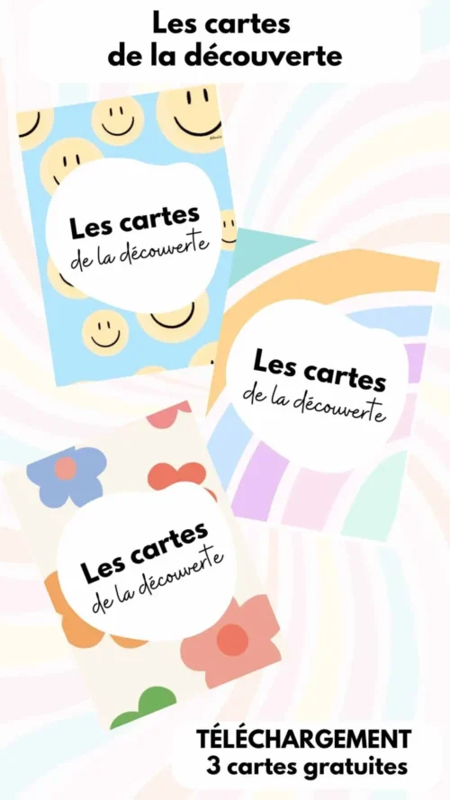 Découverte - 3 cartes gratuites
