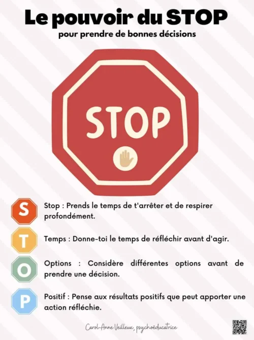 Le pouvoir du STOP