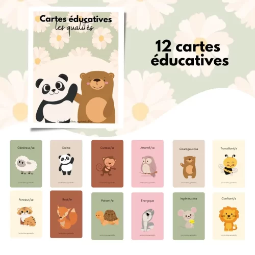 Les cartes des qualités - hero