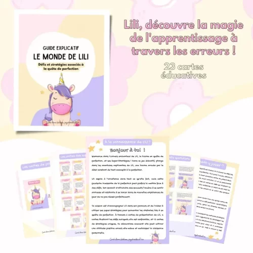 Le monde de Lili - Licorne Perfectionniste - Soutiensolutions 2