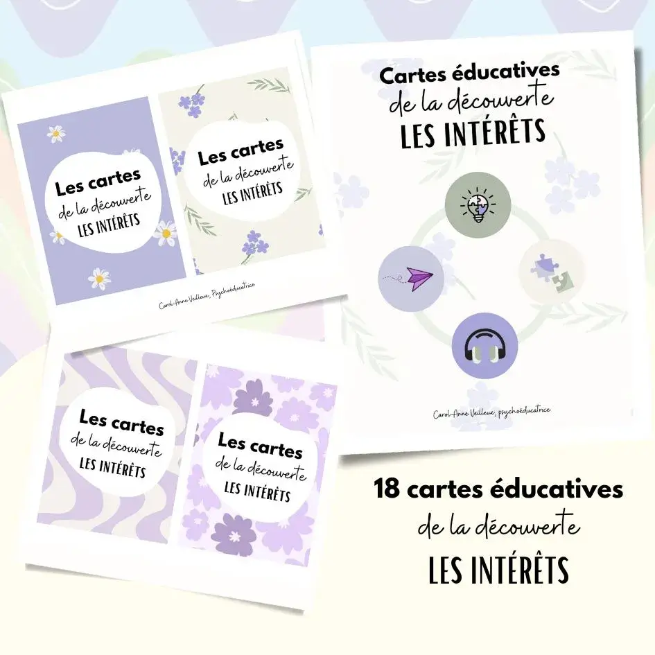 Les cartes de la découverte - les intérêts - hero