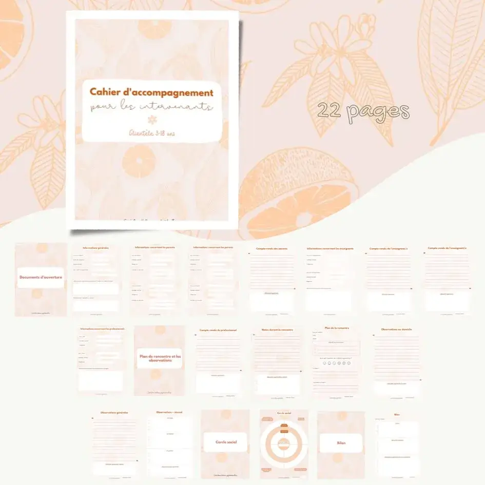 Cahier d'accompagnement pour intervenant - Clientèle 3-18 ans – Image 2