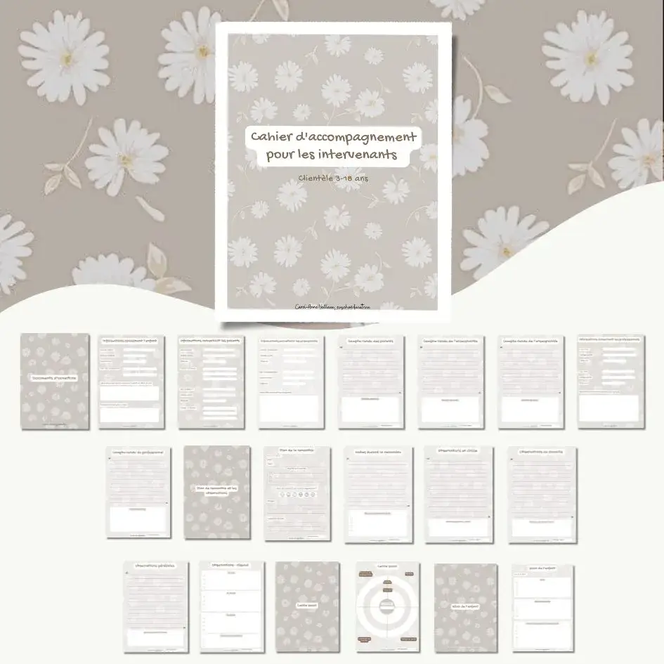 Cahier d'accompagnement pour les intervenants