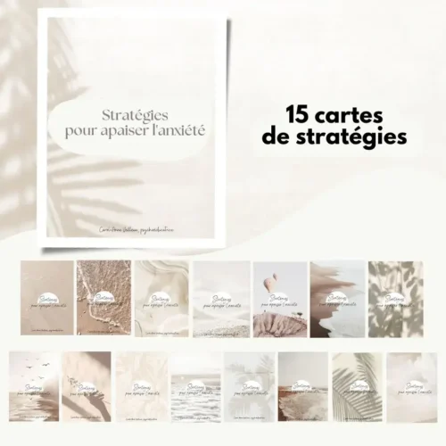 Stratégies pour apaiser l'anxiété