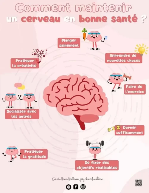 Maintenir un cerveau en bonne santé - Soutiensolutions