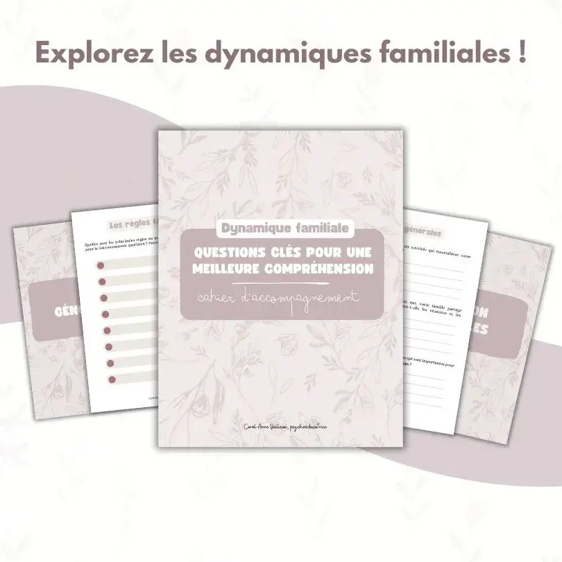 Poser les bonnes questions - dynamique familiale mauve (2)