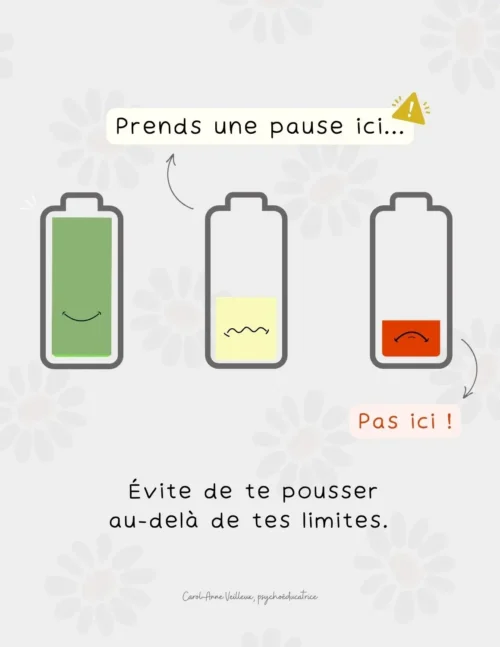 Prends une pause ici!
