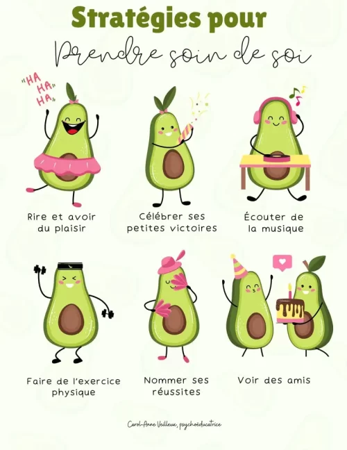 Stratégies pour prendre soin de soi - Soutiensolutions