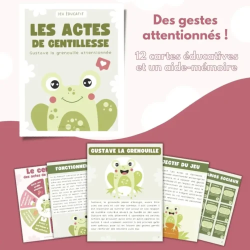 Actes de gentillesse - Gustave la grenouille attentionnée