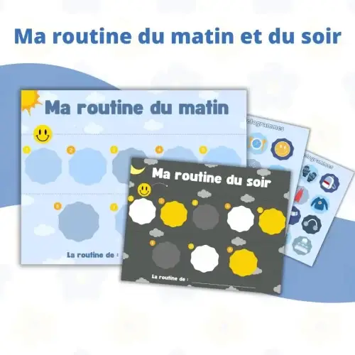 Ma routine du matin et soir