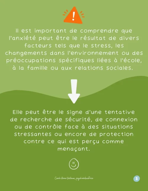 Lorsqu'un Enfant Vit de l'Anxiété – Image 3
