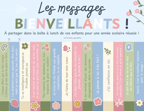 Les messages bienveillants