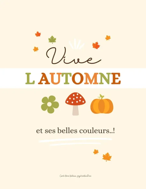 Vive l'automne! - Soutiensolutions