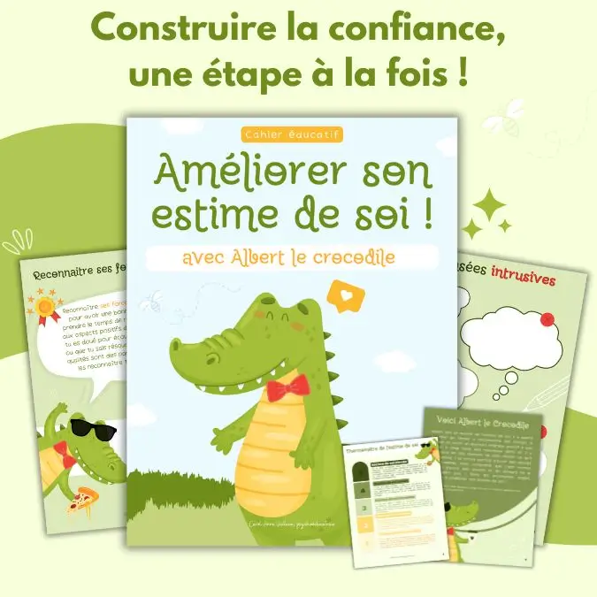 Améliorer son estime de soi - Albert le Crocrodile - hero