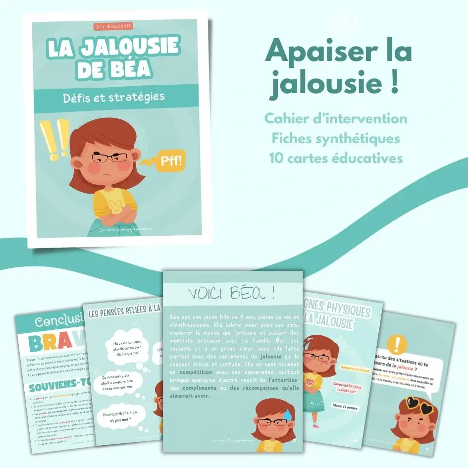 La jalousie de Béa – Cahier d’intervention et cartes