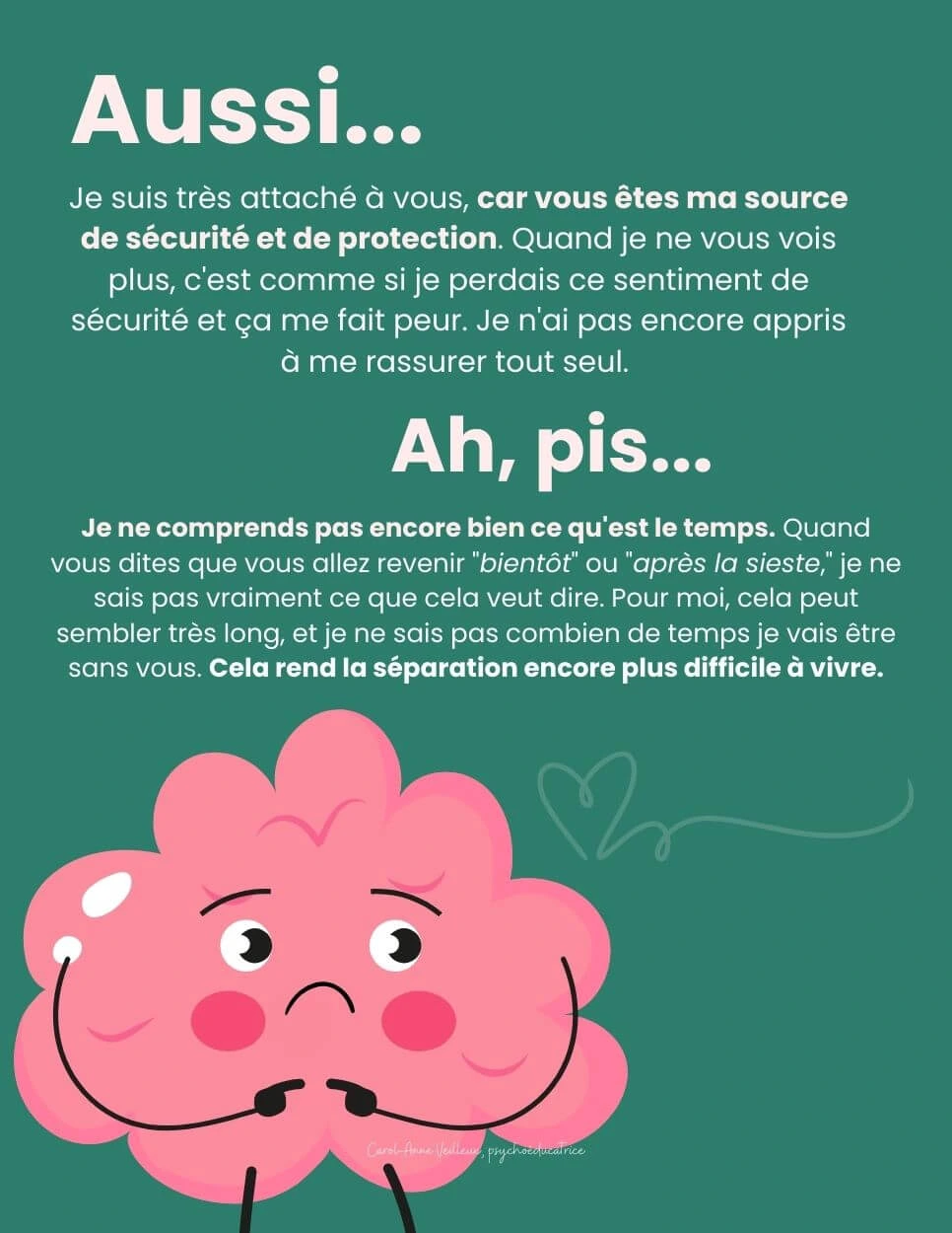 L’anxiété de séparation et le petit cerveau – Image 5