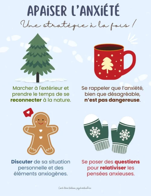Apaiser l’anxiété une stratégie à la fois - Soutiensolutions