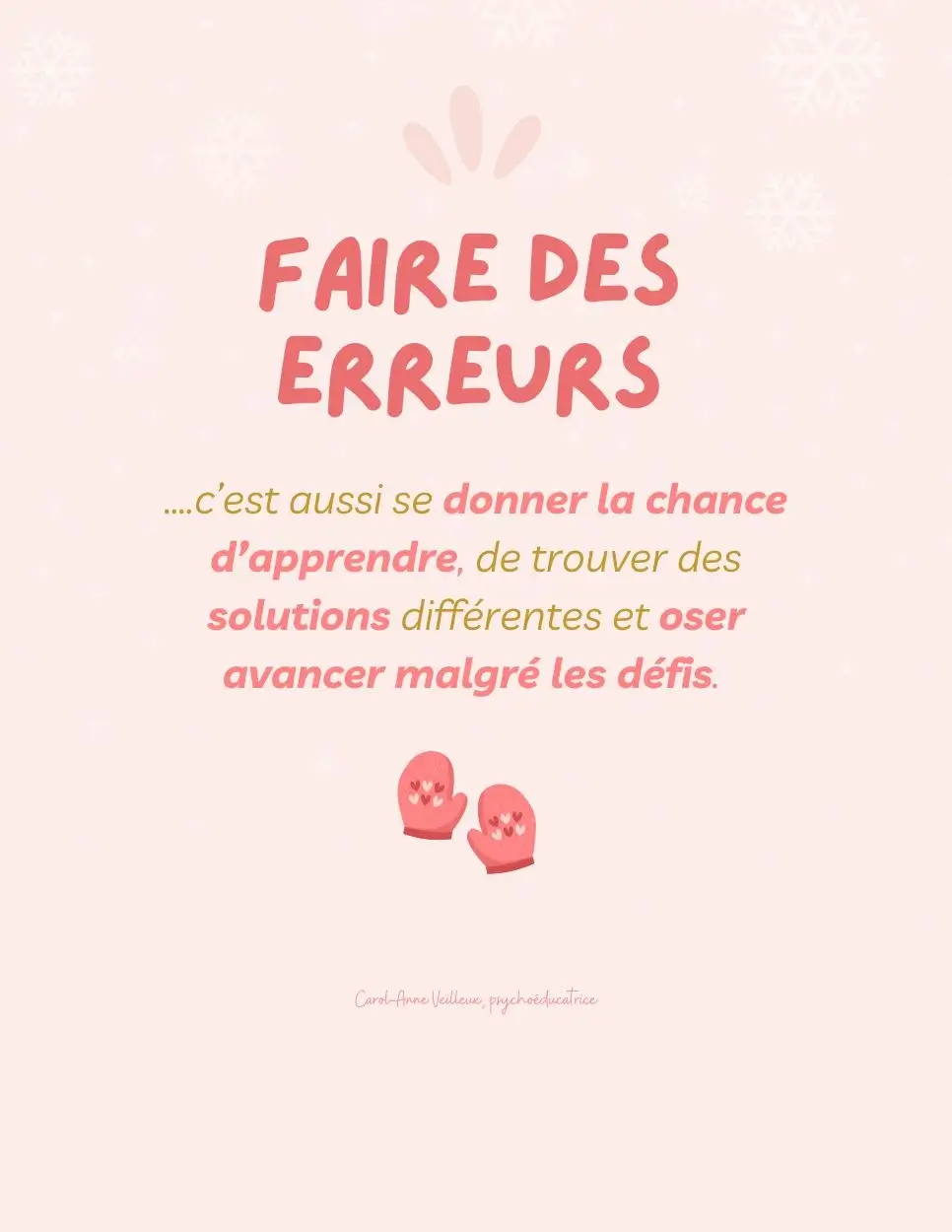Faire des erreurs - Hero