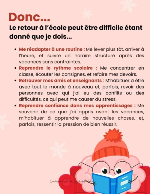 Le cerveau en retour des vacances – Image 3