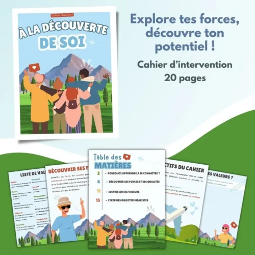 À la découverte de soi – adolescent – hero