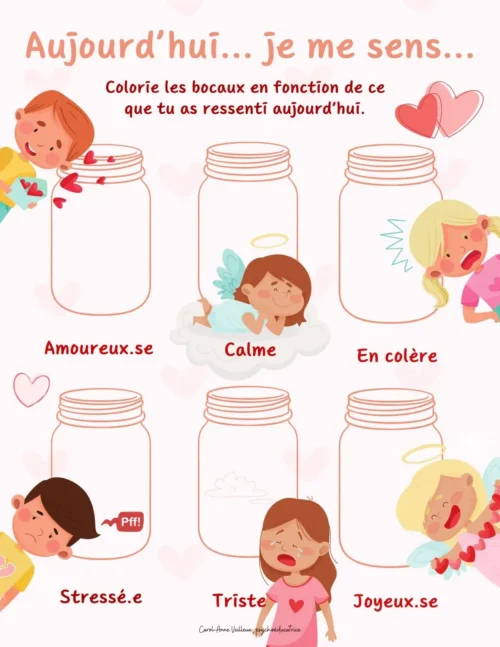 Aujourd’hui, je me sens… - Saint-Valentin