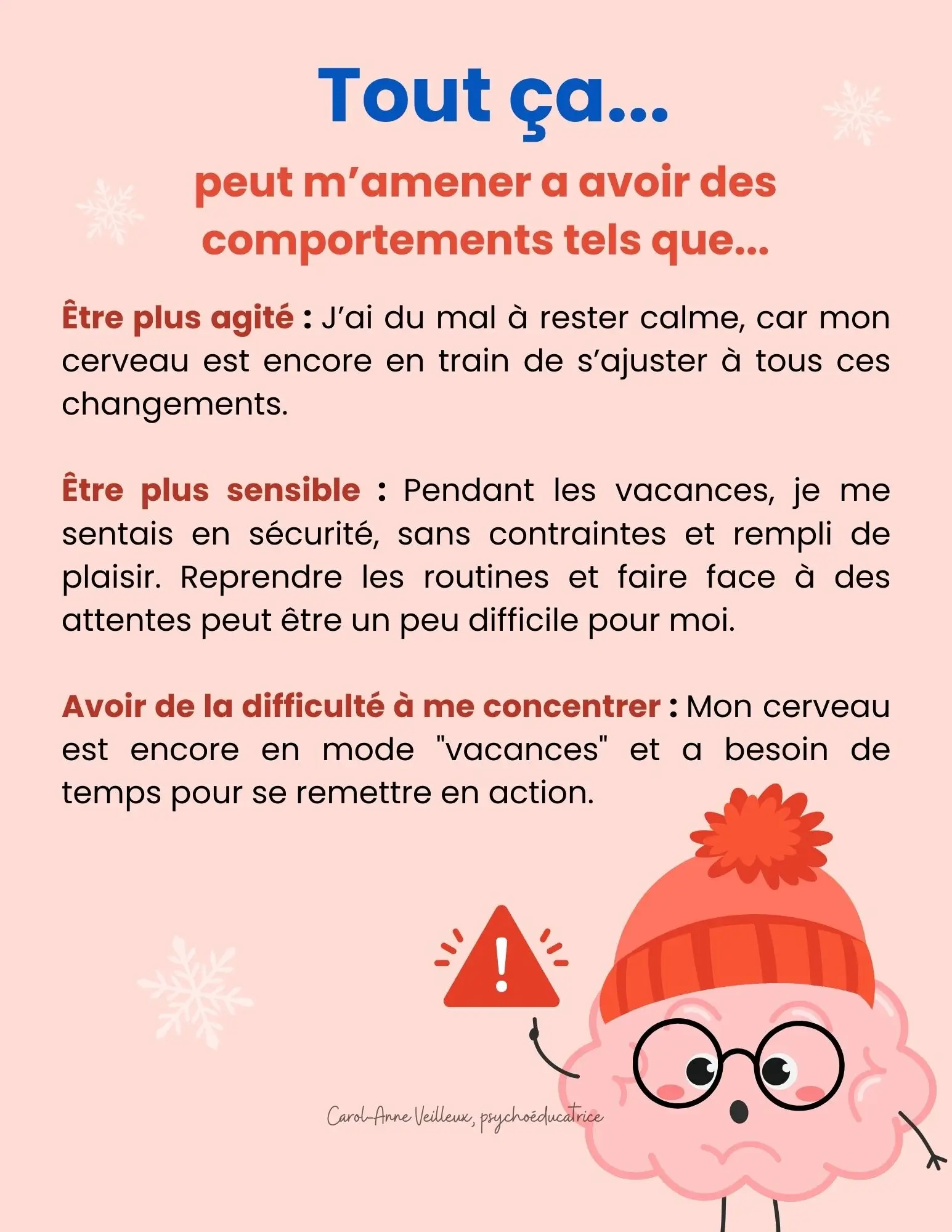 Le cerveau en retour des vacances – Image 4