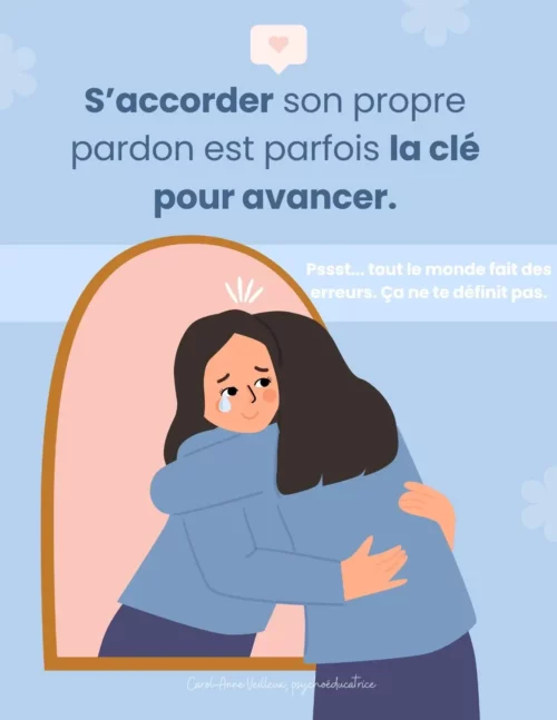 S’accorder son propre pardon