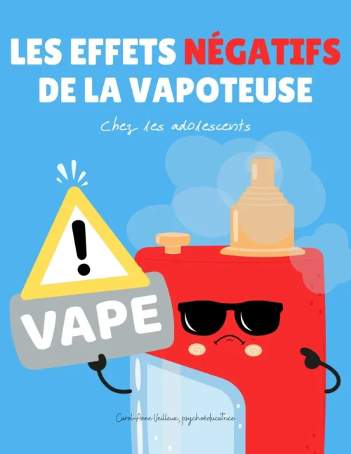 Les effets négatifs de la vapoteuse