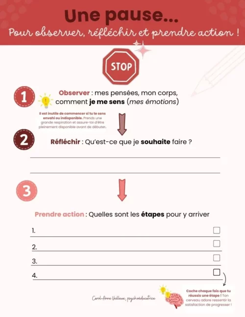 Une pause pour observer, réfléchir et prendre action – Image 2