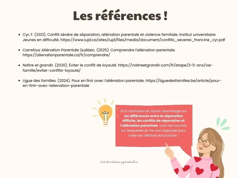 Séparation difficile, conflit de séparation et aliénation parentale – Image 2