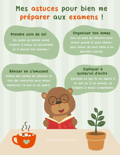 Astuces pour bien me préparer aux examens - hero