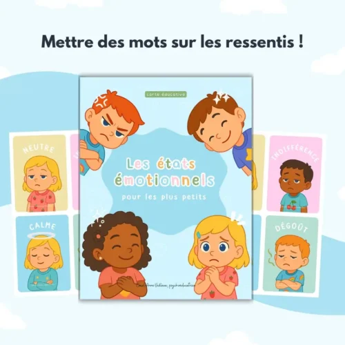 Cartes des émotions – Enfants