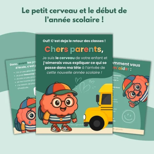 Le petit cerveau et le début de l’année scolaire