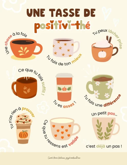 Une tasse de positivi-thé - Automne