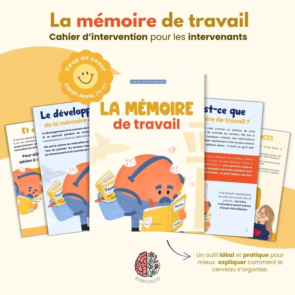 La mémoire de travail – Interva