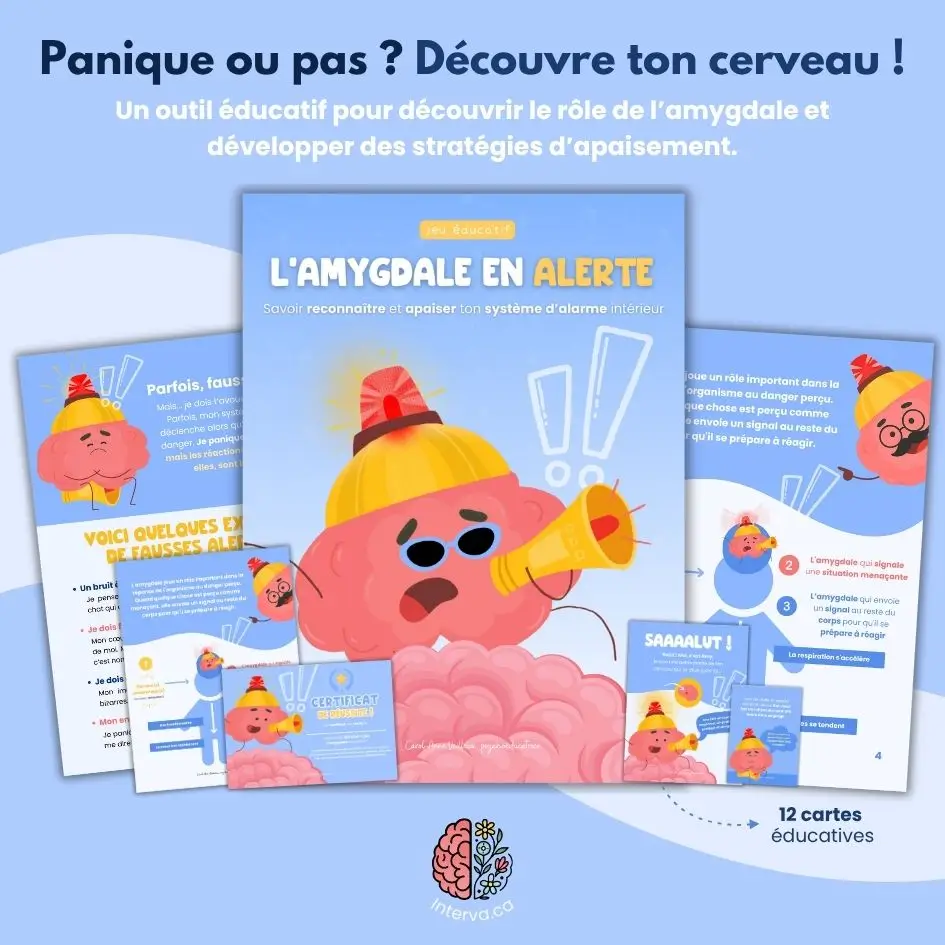 L’amygdale en alerte – Apprendre à s’apaiser