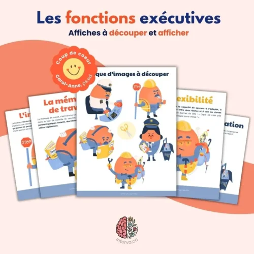 Les fonctions exécutives – Affiches à découper et à afficher