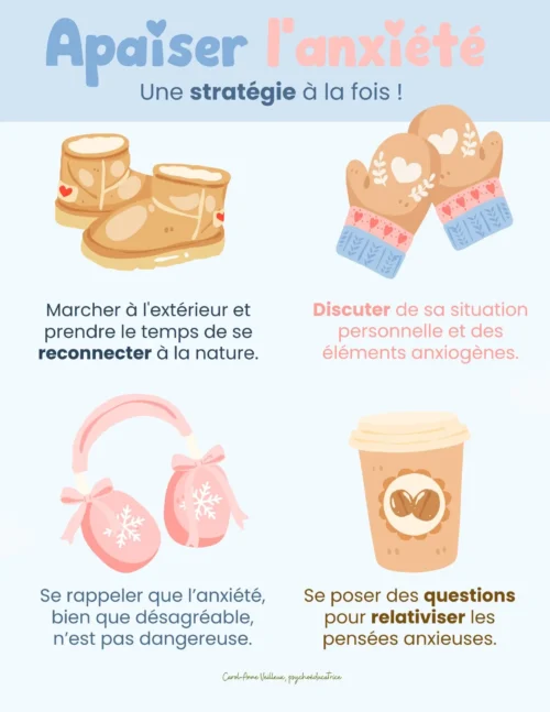 Apaiser l’anxiété - hiver