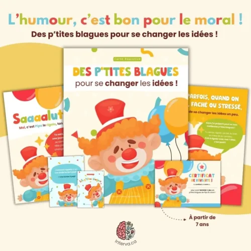 Des p’tites blagues avec Pipo le Clown