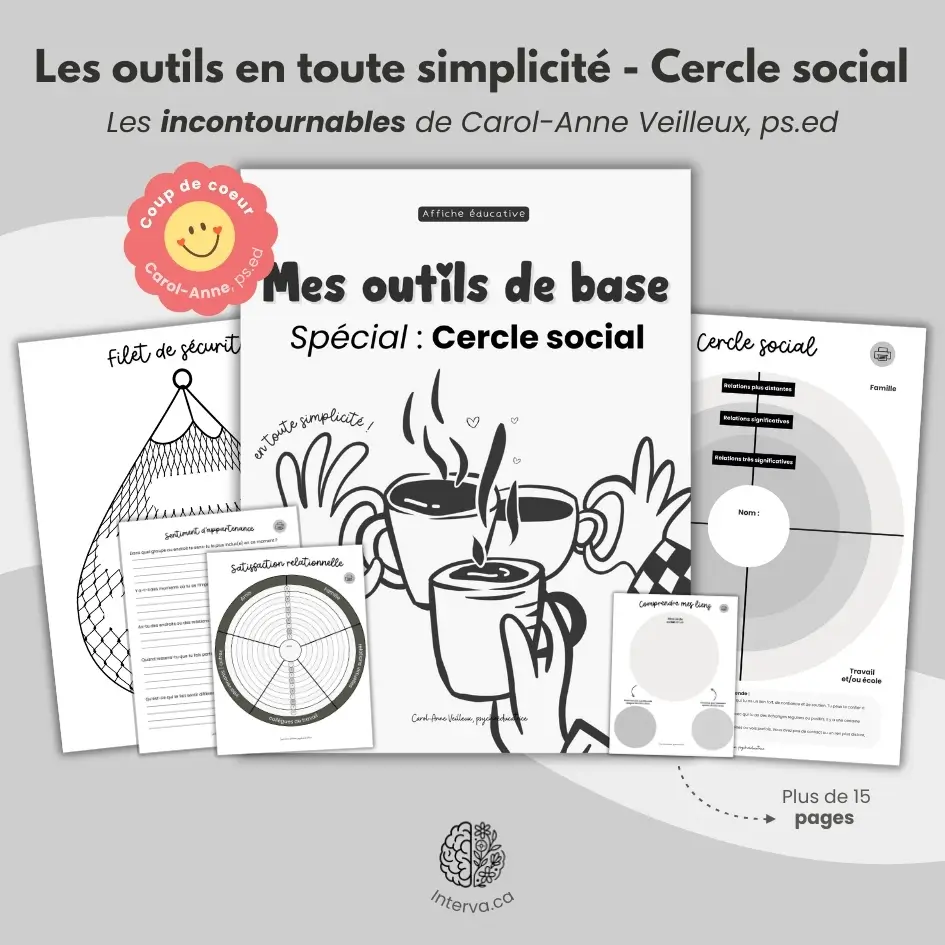 Mes outils de base en toute simplicité - Spécial Cercle social