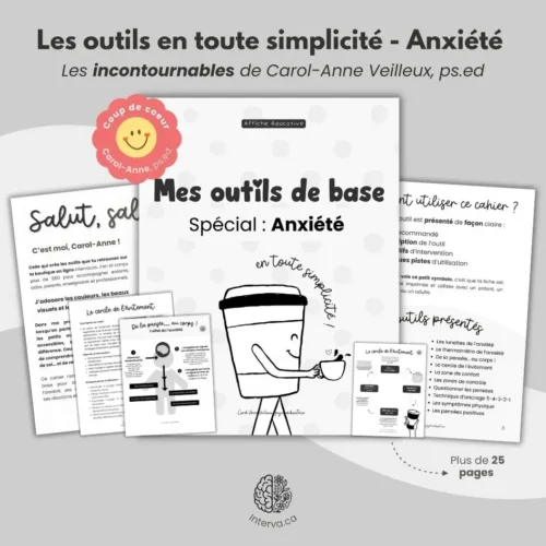 Mes outils de base en toute simplicité - Spécial Anxiété